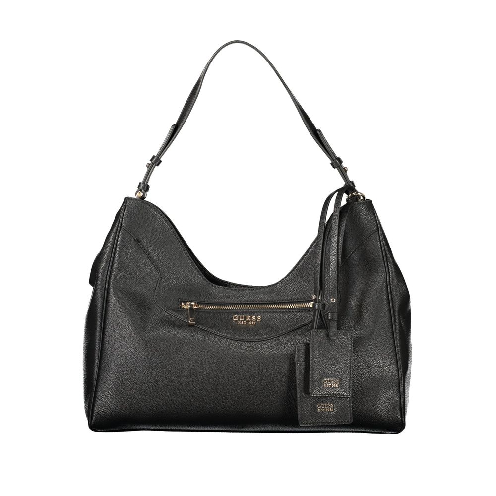 Guess Jeans Black Polyethylene Handbag