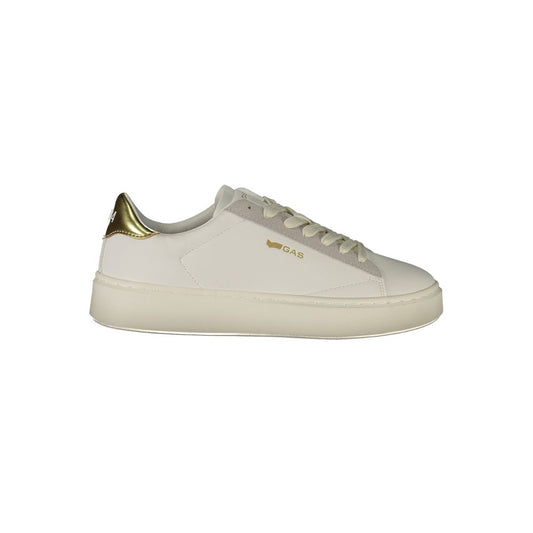 Gas Bianco Polyurethane Women's Sneaker