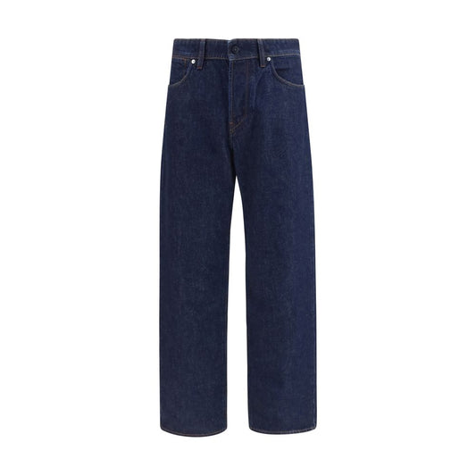 Stone Island Blue Cotton Jeans Denim