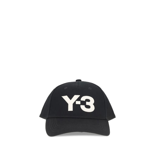 Y-3 Black Cotton Cap (Baseball Hat)