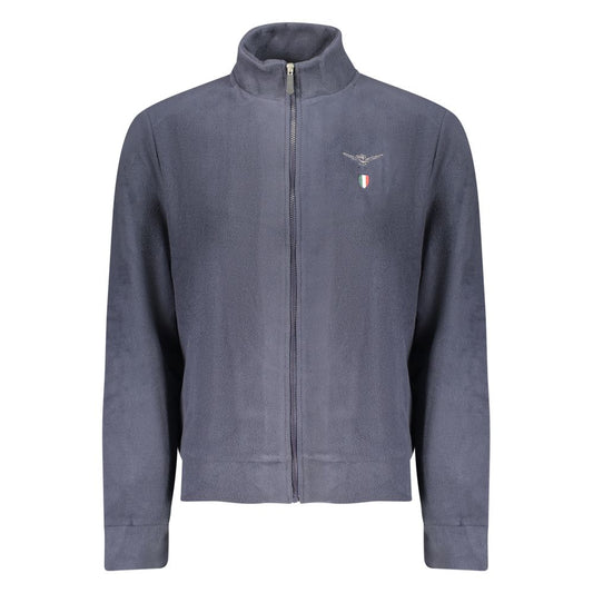 Accademia Militare Blue Polyester Men's Sweatshirt