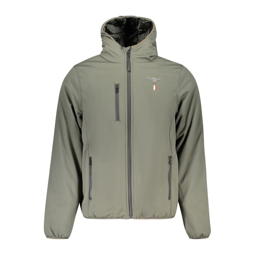 Accademia Militare Verde Polyester Men's Jacket