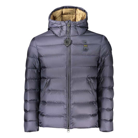 Blauer Blue Polyamide Men's Jacket