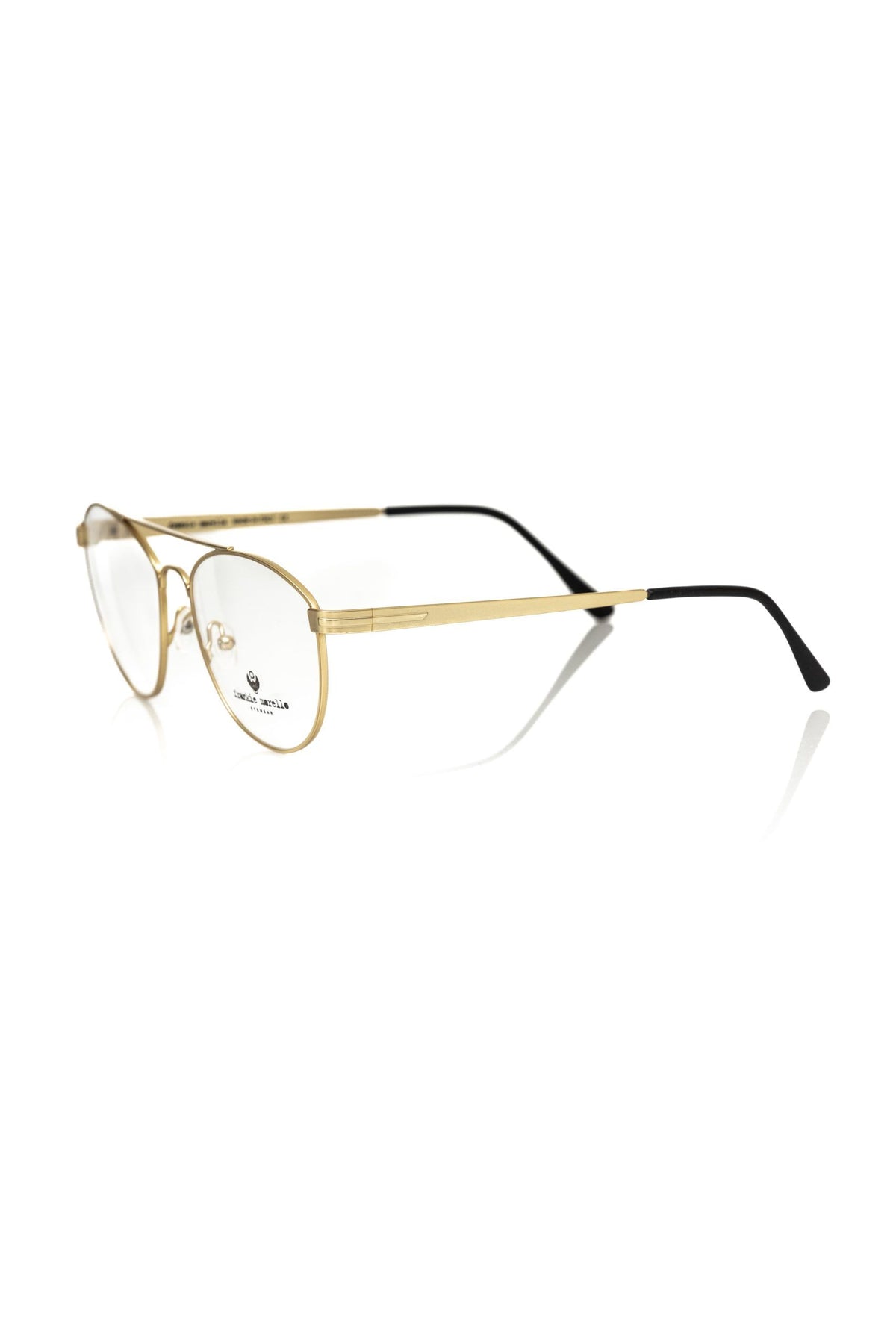 Frankie Morello Gold Metallic Fiber Men's Sunglass