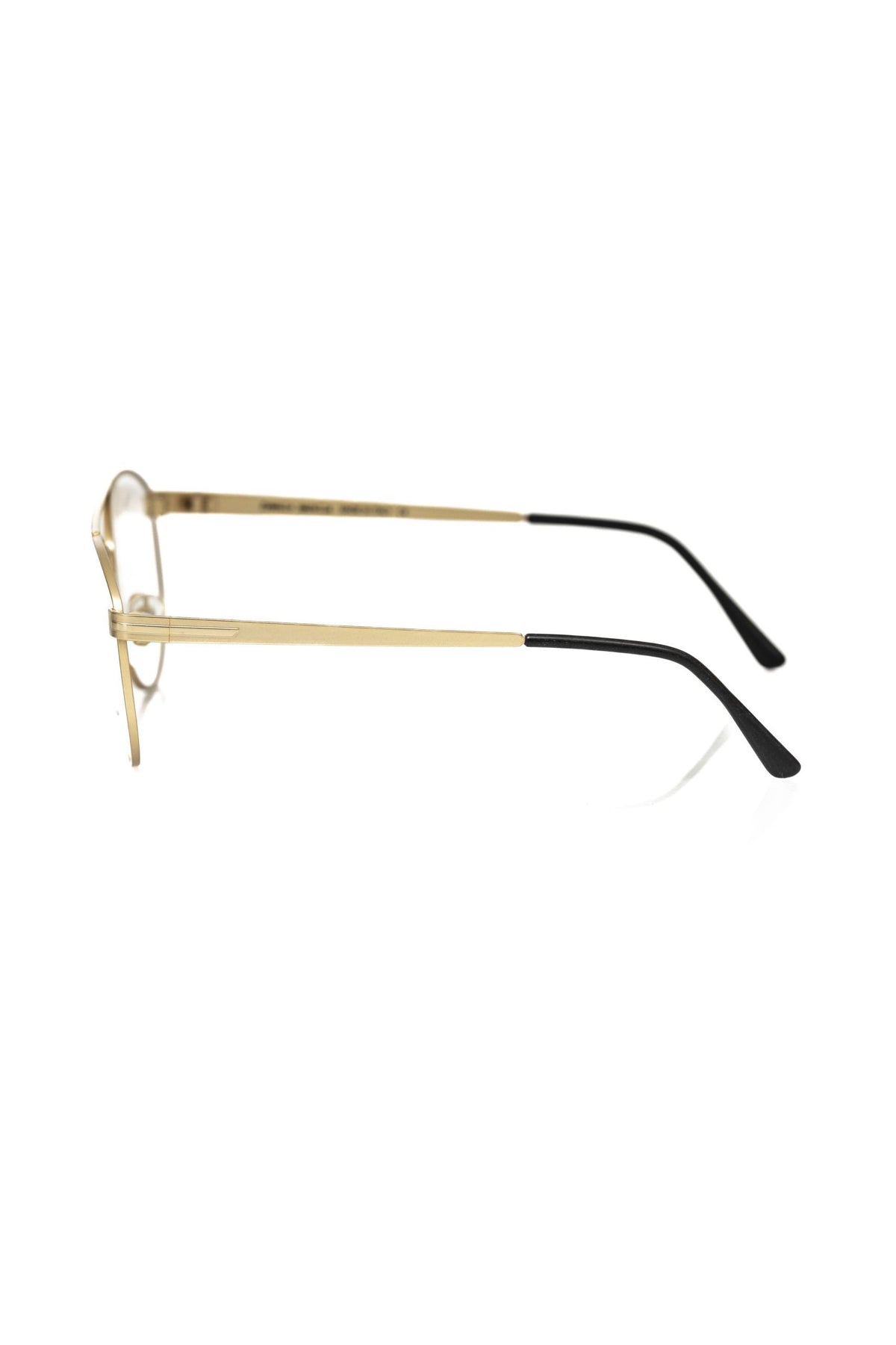 Frankie Morello Gold Metallic Fiber Men's Sunglass