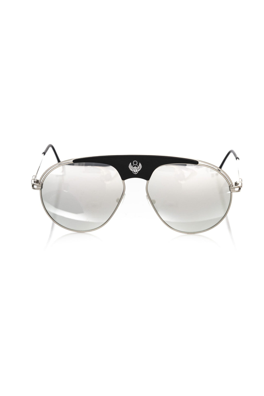 Frankie Morello Multicolor Metallic Fibre Men Sunglasses