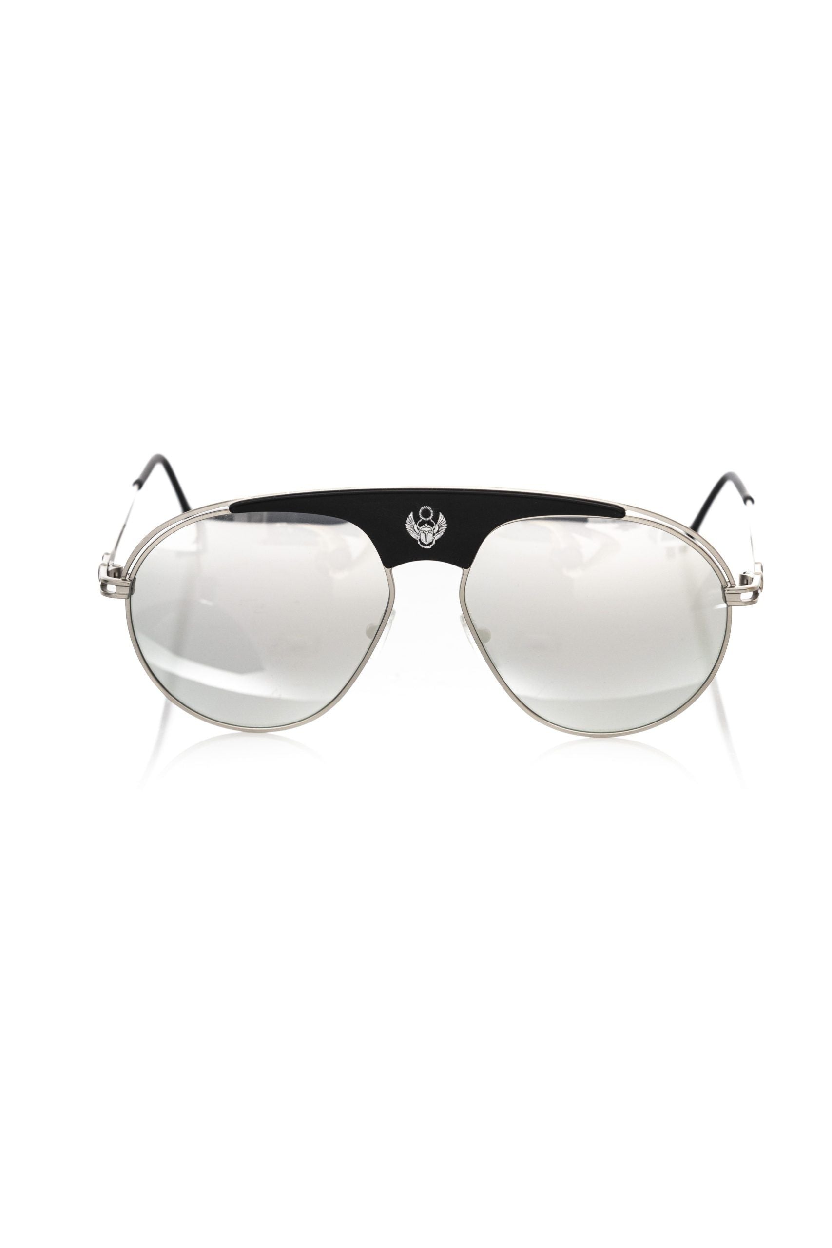 Frankie Morello Multicolor Metallic Fibre Men Sunglasses