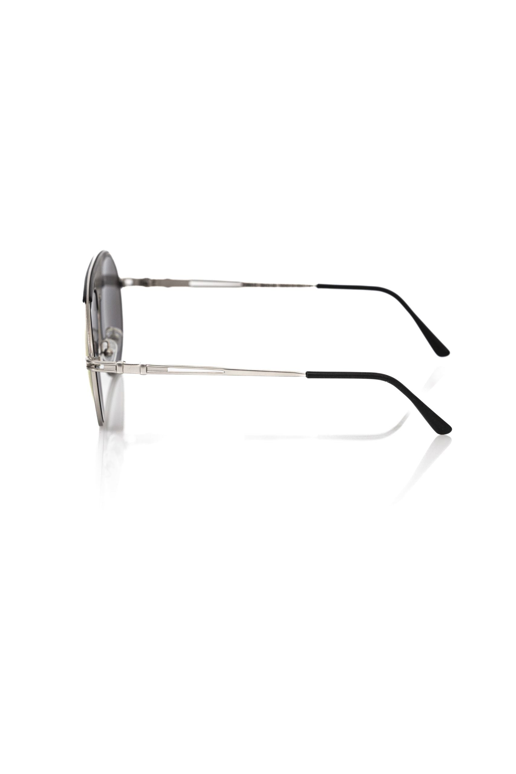 Frankie Morello Multicolor Metallic Fibre Men Sunglasses