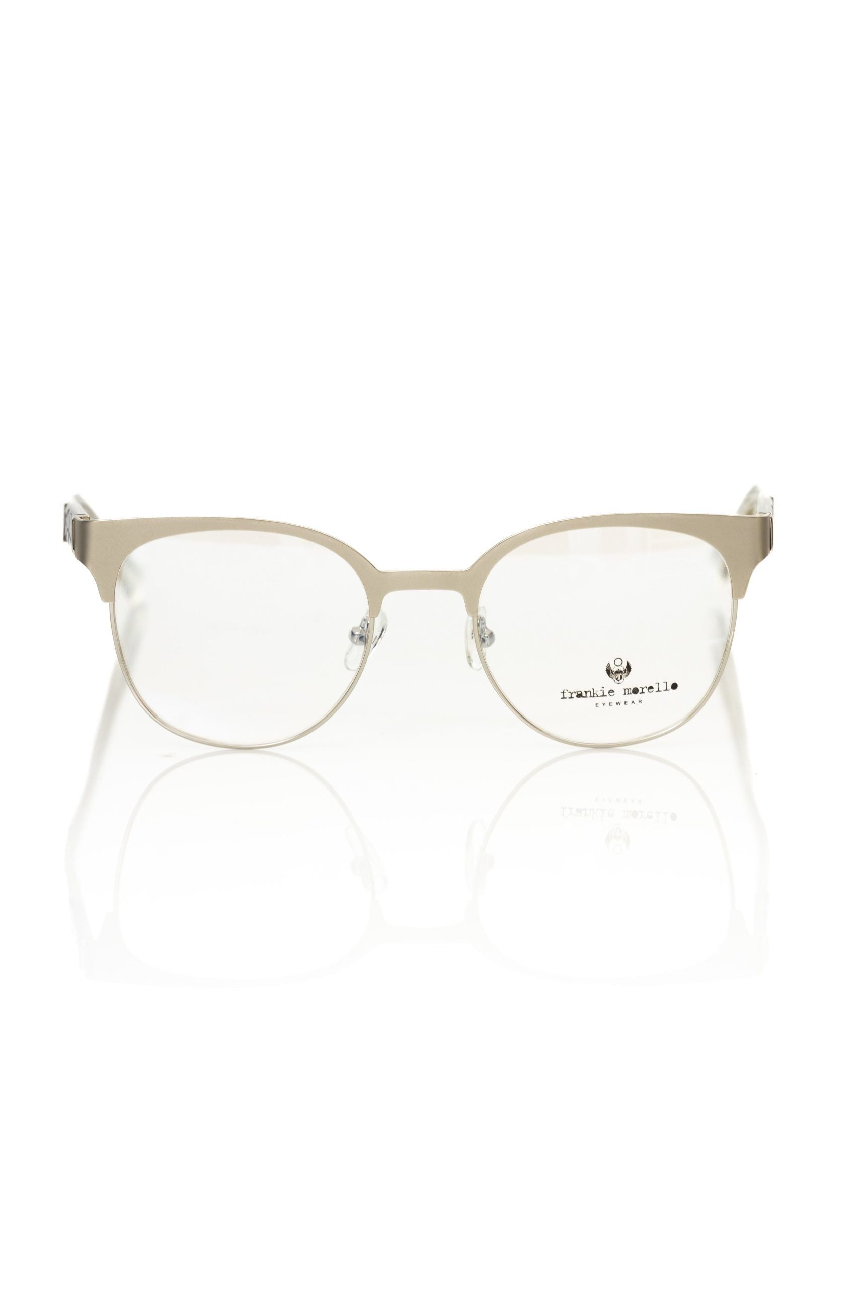 Frankie Morello Black Metallic Women's Eyeglass Frame