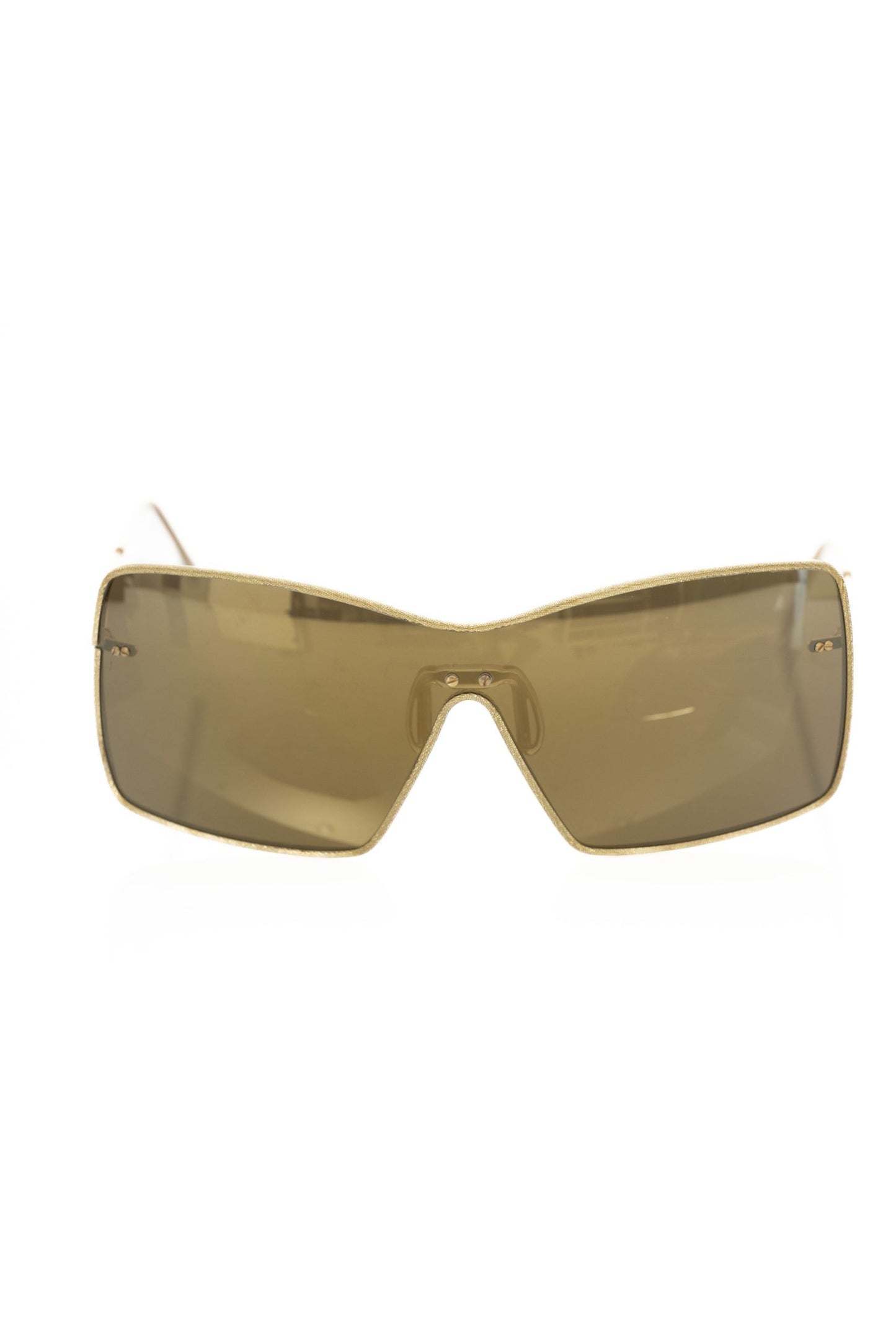 نظارة شمسية نسائية Frankie Morello Gold Metallic Fiber