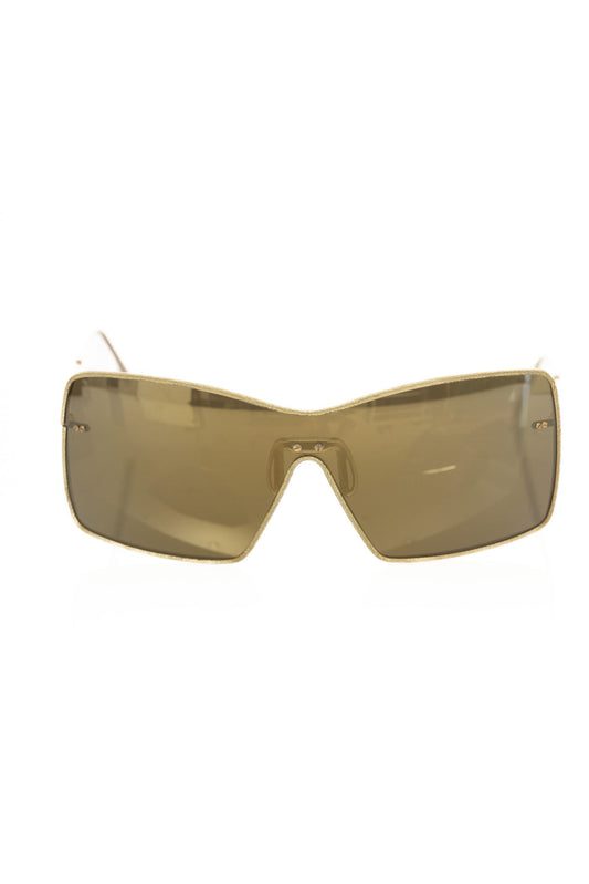 نظارة شمسية نسائية Frankie Morello Gold Metallic Fiber