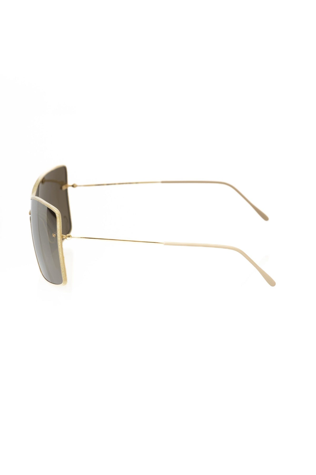 نظارة شمسية نسائية Frankie Morello Gold Metallic Fiber