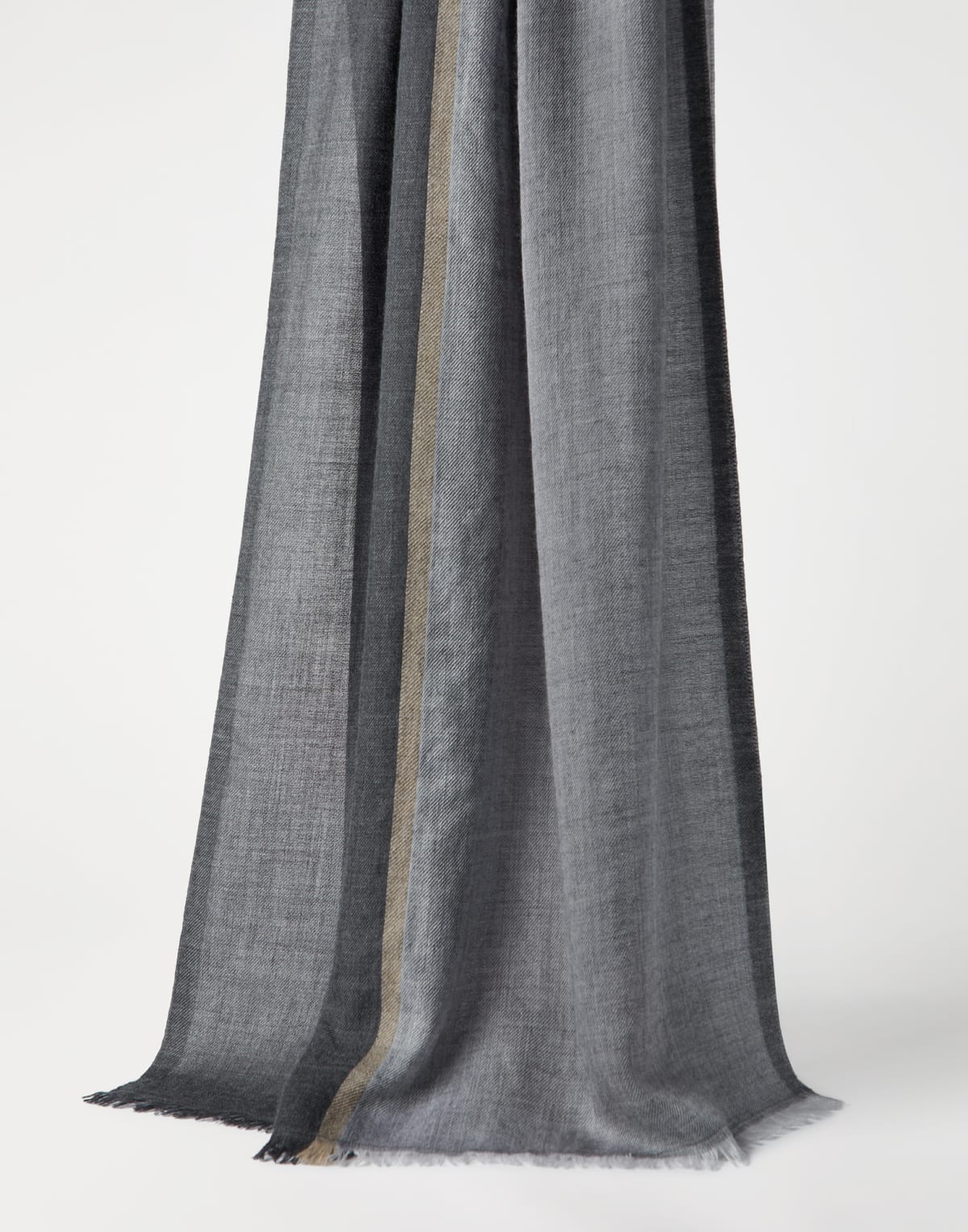 Brunello Cucinelli Silk and cashmere Scarf