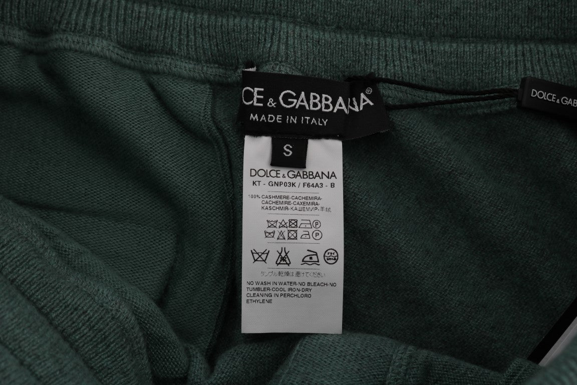 بنطال رياضي كشمير أخضر دولتشي آند غابانا