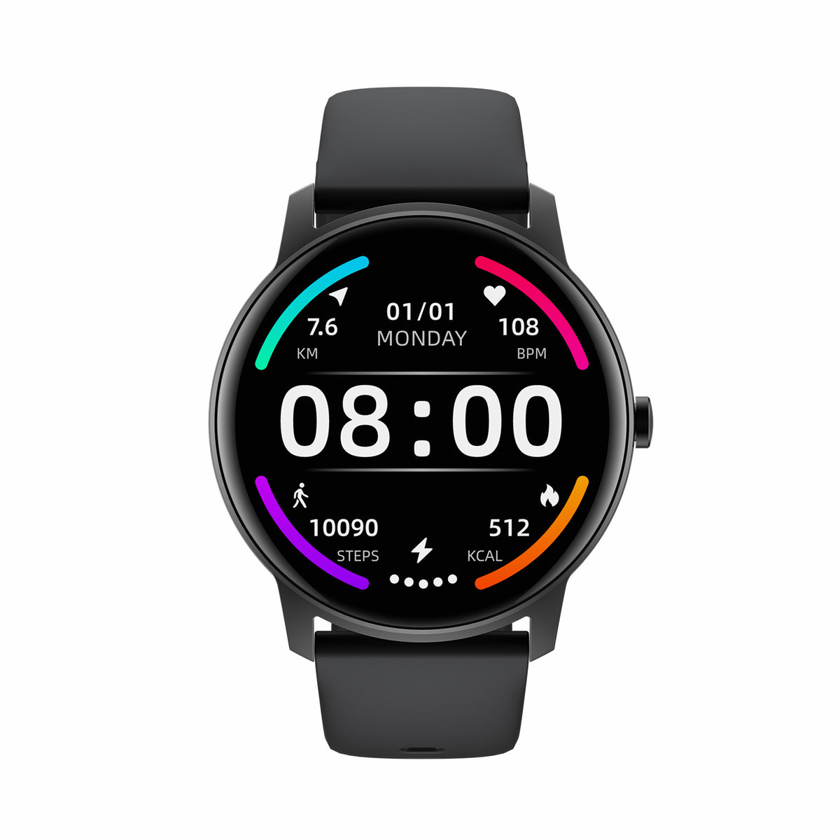 Smart Watch Heart Rate Blood Pressure Blood Oxygen Sleep Test Information