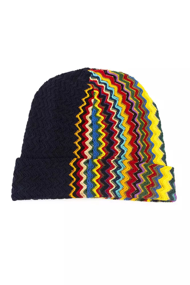 قبعة رجالية صوف متعددة الألوان من Missoni
