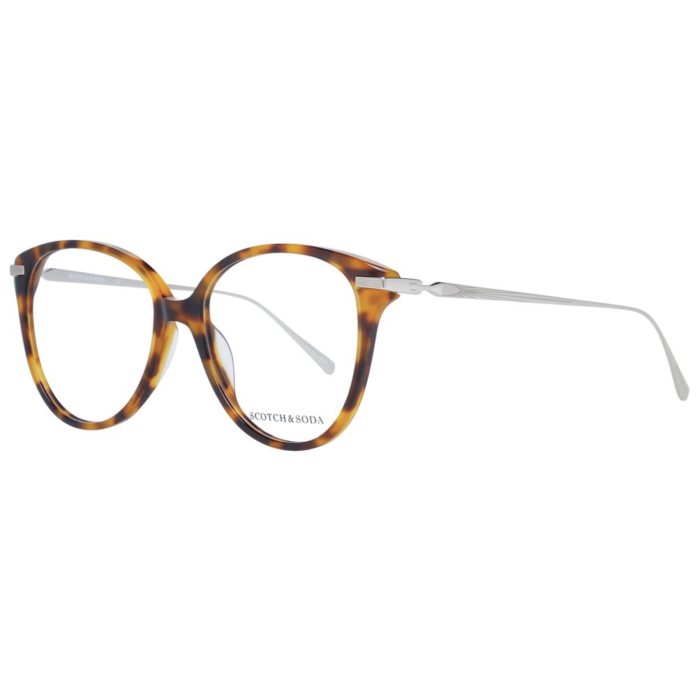 نظارة Scotch & Soda طبية بنية بإطار أسيتات