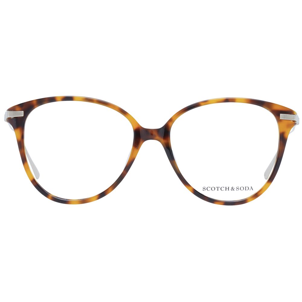 نظارة Scotch & Soda طبية بنية بإطار أسيتات