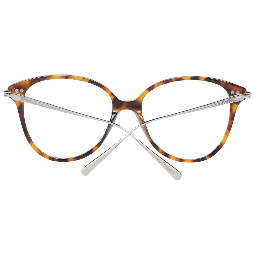 نظارة Scotch & Soda طبية بنية بإطار أسيتات