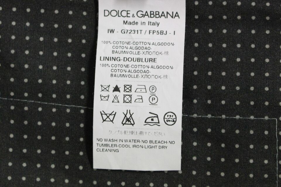 Dolce & Gabbana سترة رمادية منقطة
