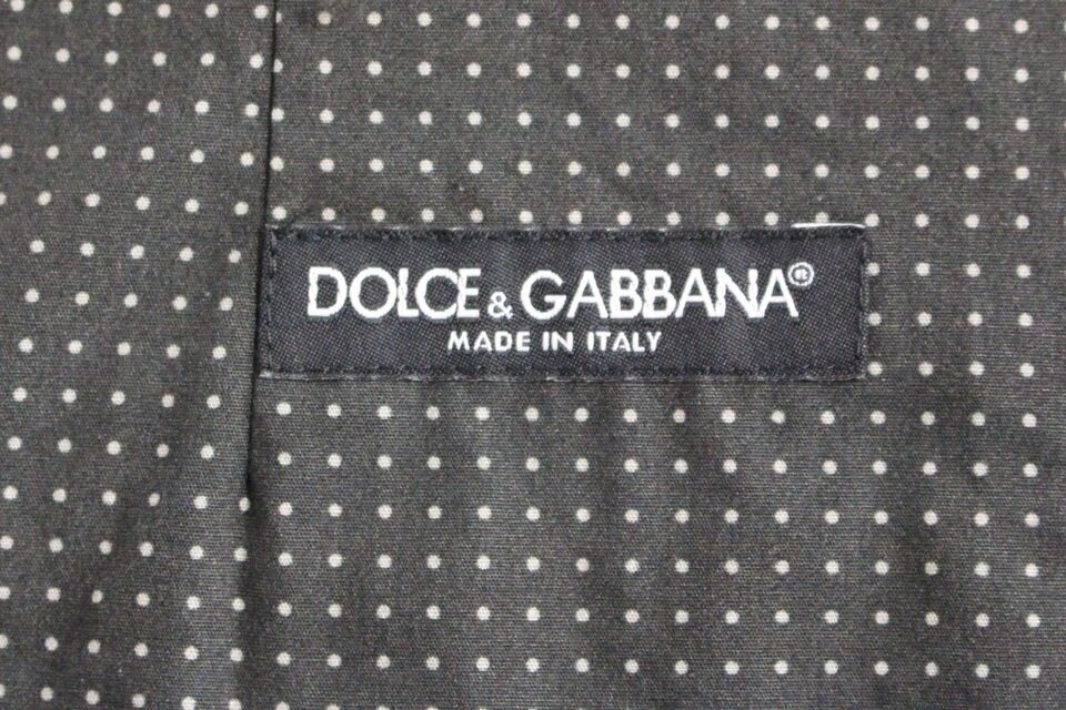 Dolce & Gabbana سترة رمادية منقطة