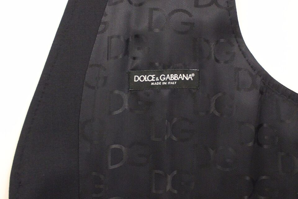 Dolce & Gabbana سترة بليزر بقصة فستان من القطن المطاطي الأزرق