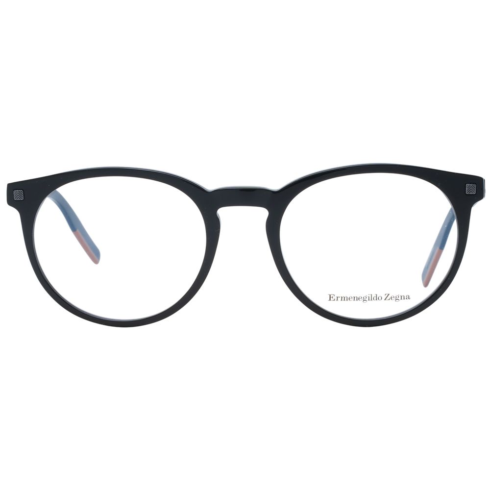 نظارة Ermenegildo Zegna سوداء بلاستيكية (إطار)
