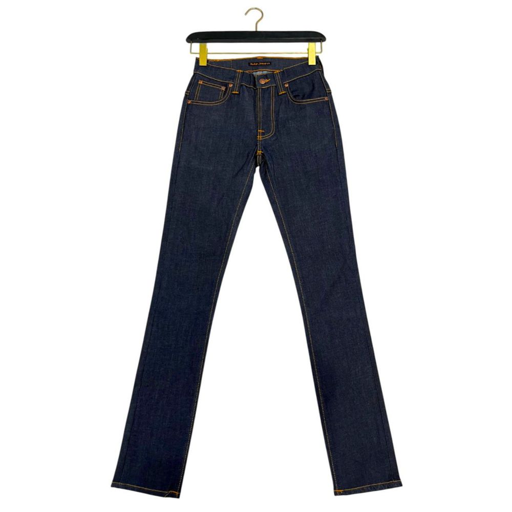 جينز نسائي من الدينيم الأزرق من Nudie Jeans