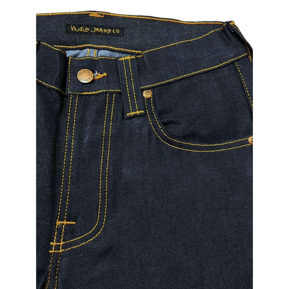 جينز نسائي من الدينيم الأزرق من Nudie Jeans