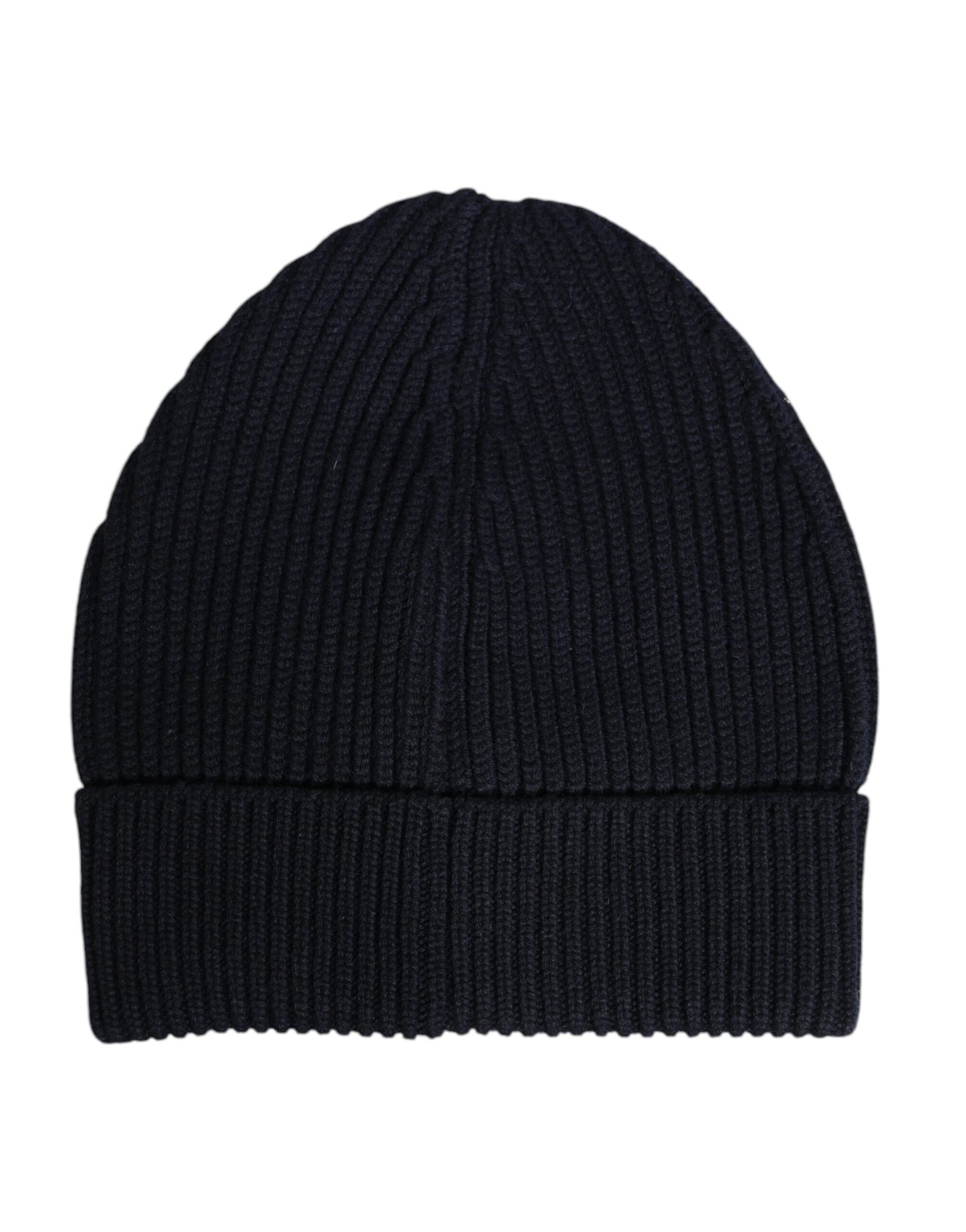Dolce & Gabbana Blue Cashmere Knitted Winter Beanie Hat