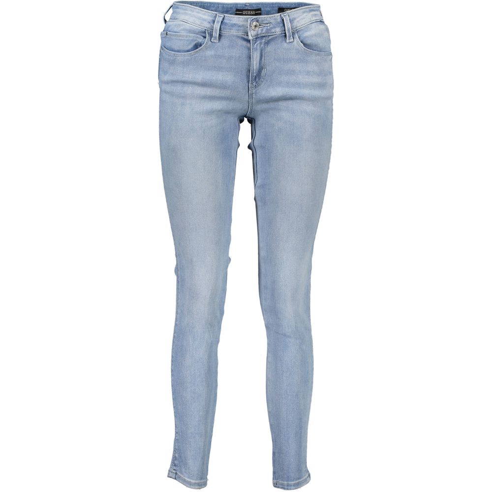 Guess Jeans أزرق جينز نسائي قطني