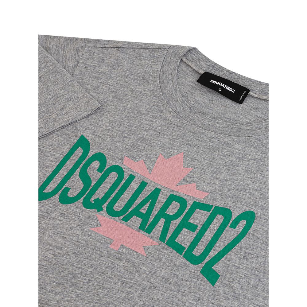 تي شيرت Dsquared² رمادي قطني