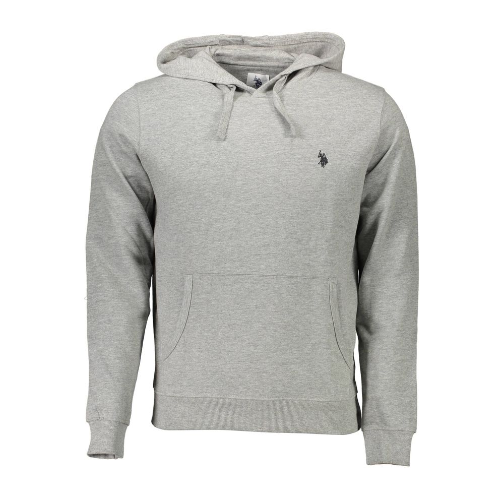 .U.S. POLO ASSN سويت شيرت رجالي قطن رمادي