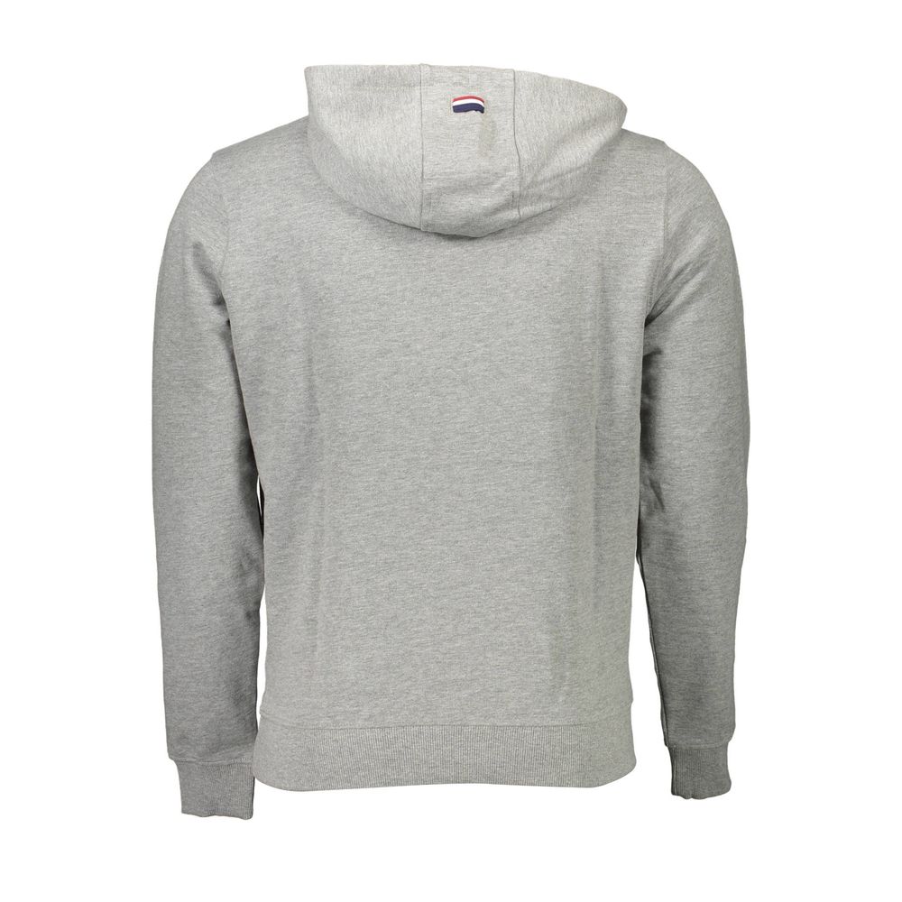 .U.S. POLO ASSN سويت شيرت رجالي قطن رمادي
