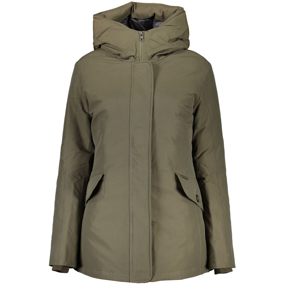 جاكيت نسائي من الصوف الأسود من Woolrich