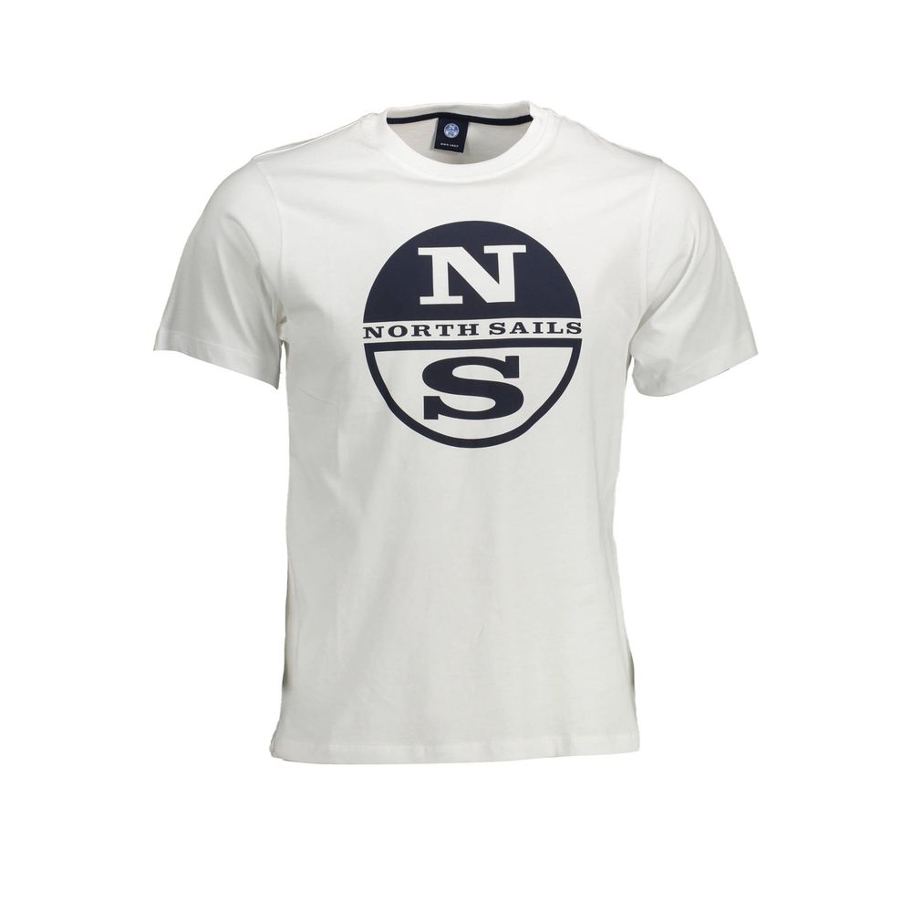 تيشيرت رجالي قطن أبيض من North Sails