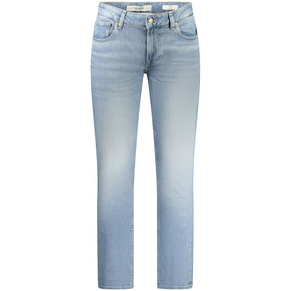 Guess Jeans Azzurro جينز نسائي قطني ضيق