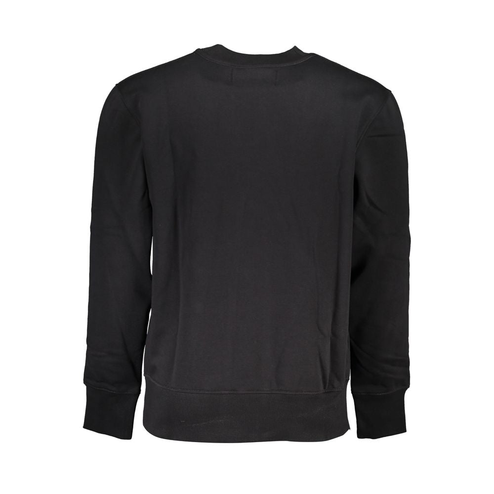سويتشيرت كالفن كلاين قطني أسود للرجال