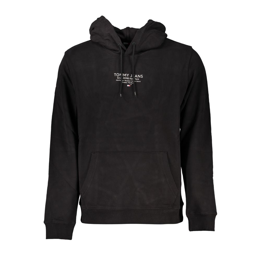 Tommy Hilfiger Black Cotton Men's Sweatshirt