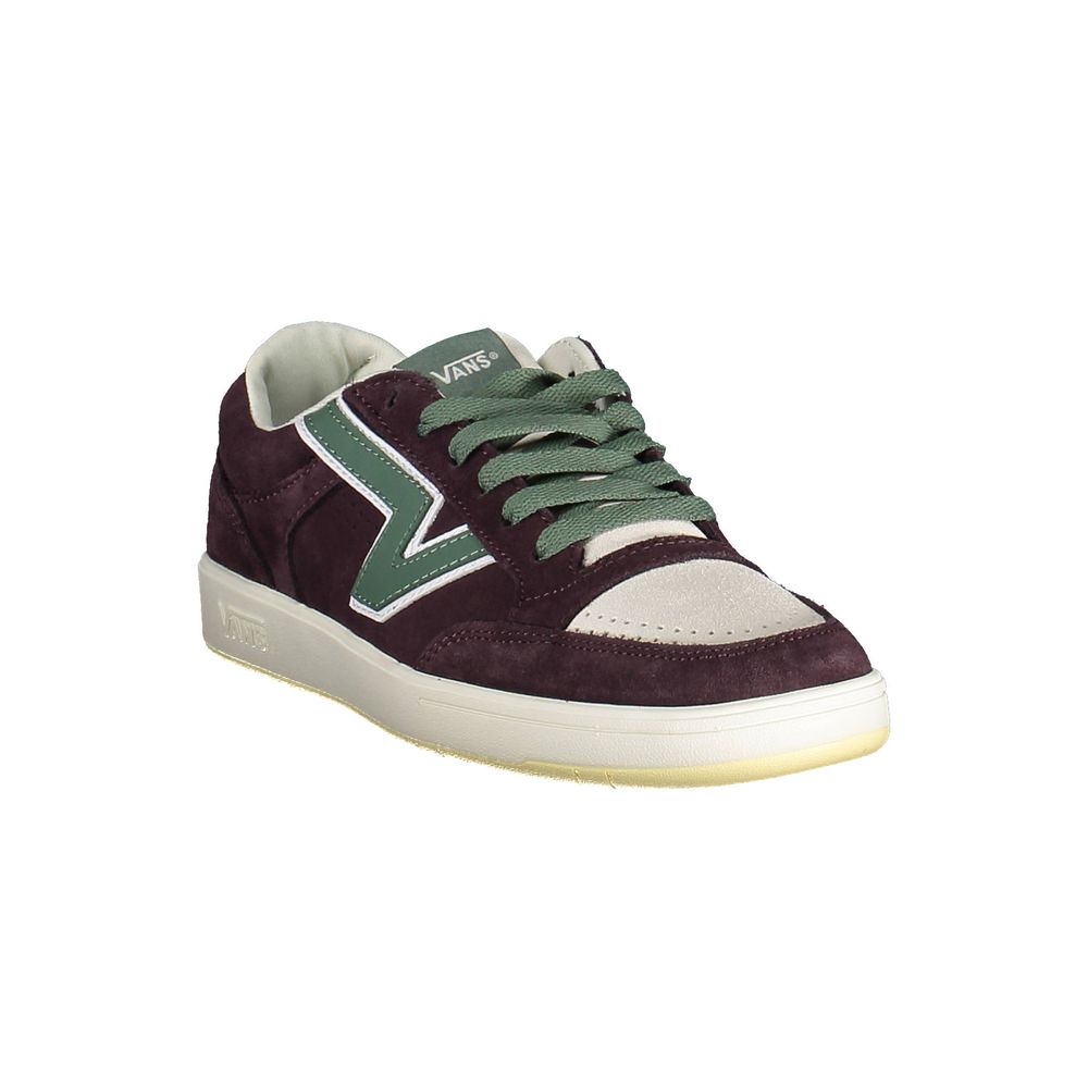 Vans "حذاء رجالي جلدي فيولا"
