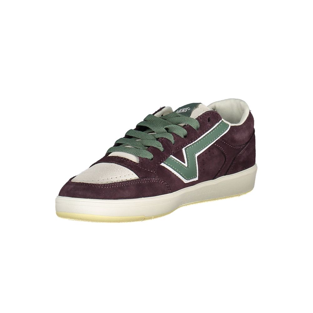 Vans "حذاء رجالي جلدي فيولا"
