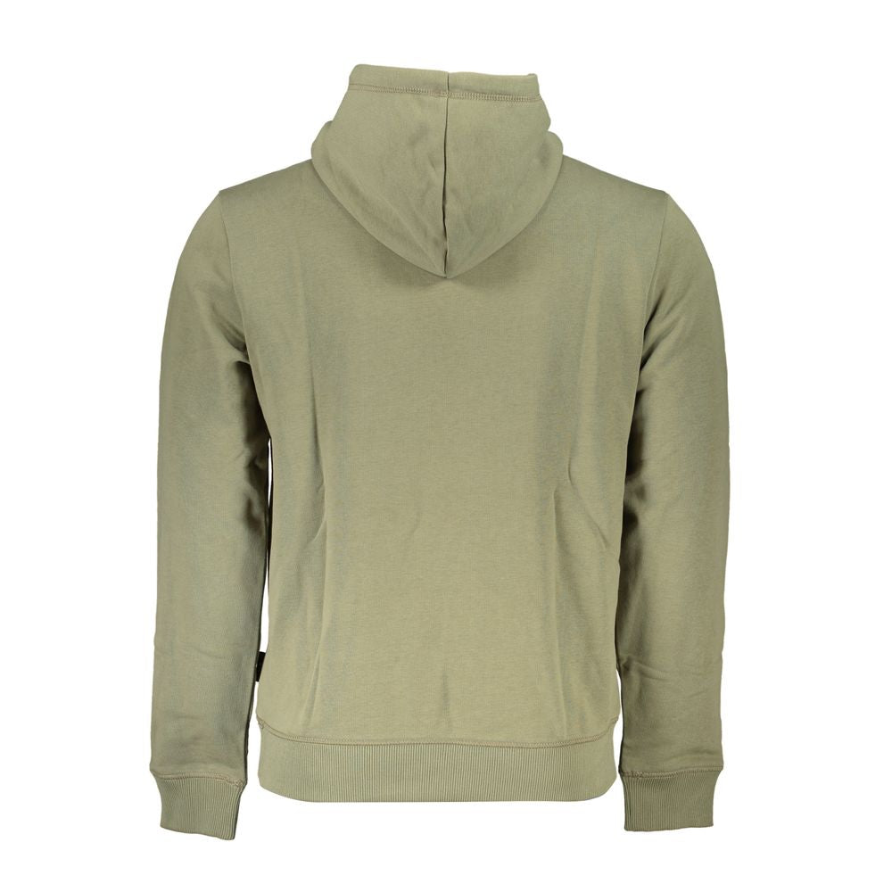 سويت شيرت رجالي بغطاء للرأس من Napapijri "Verde Cotton"
