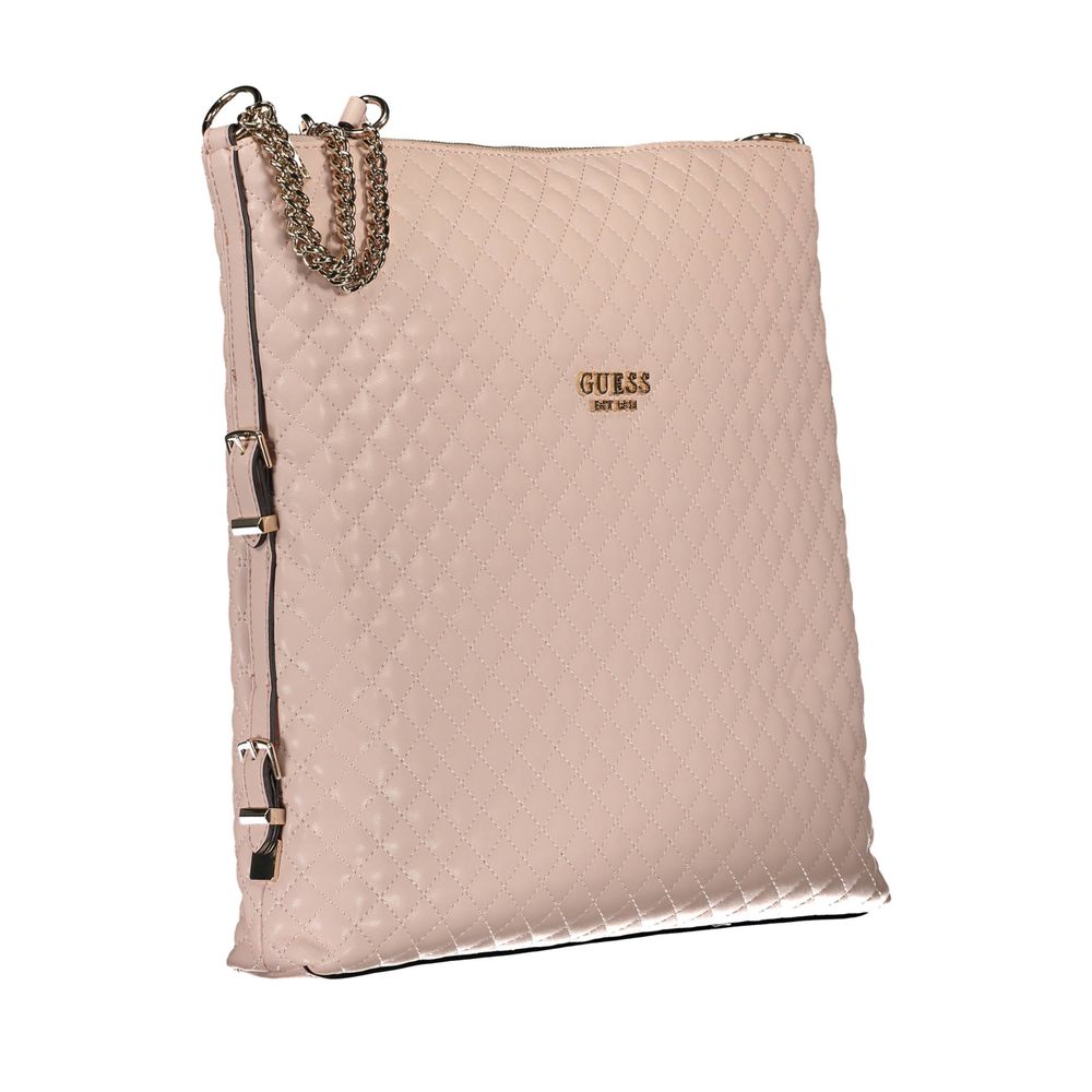 حقيبة يد نسائية من البولي يوريثان Guess Jeans Rosa