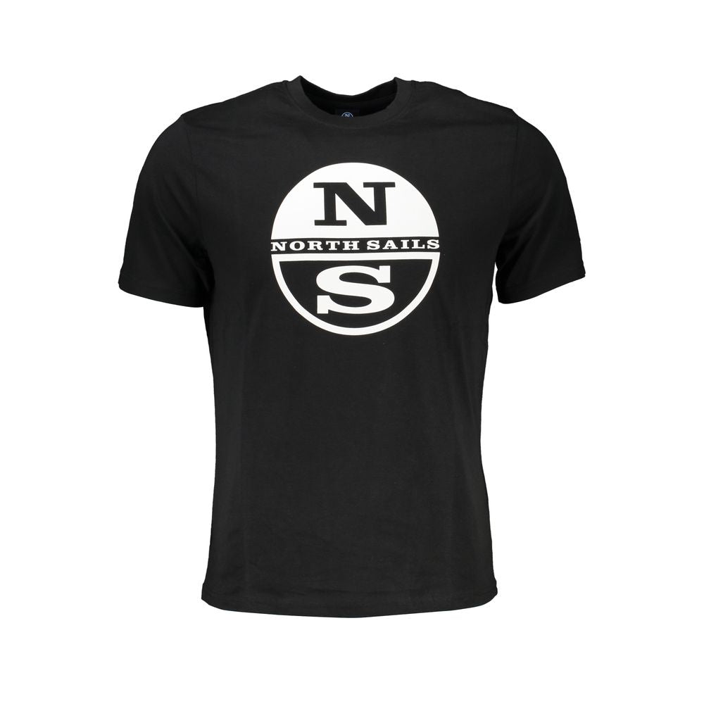 تيشيرت رجالي قطن أسود من North Sails