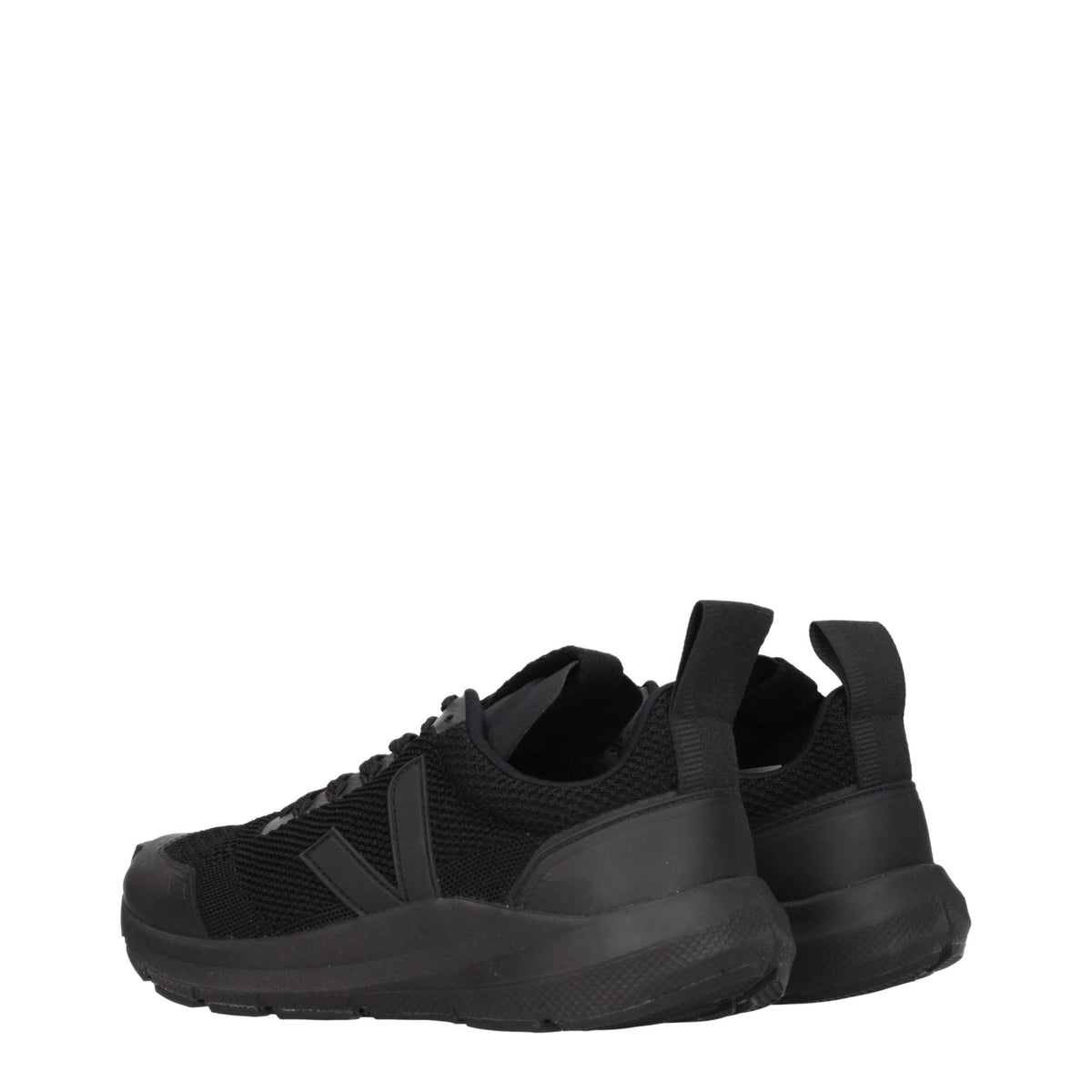 حذاء رياضي Veja Black من القماش الأسود