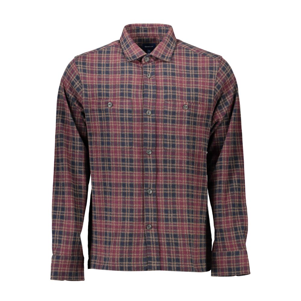 Gant Marrone Cotton Mens Shirt