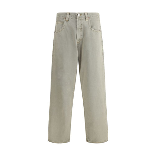 Agolde Gray Cotton Jeans Denim