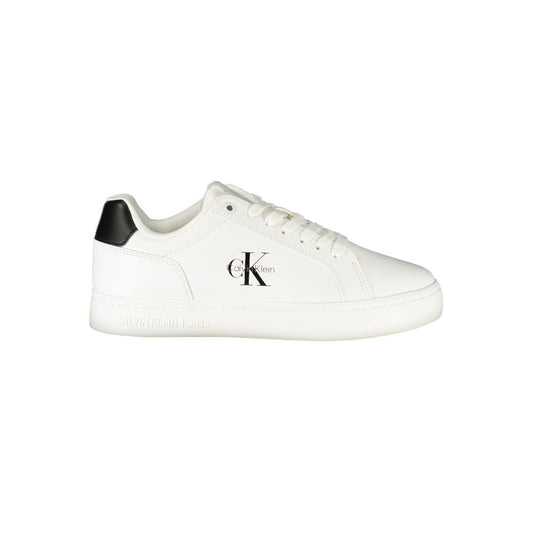 حذاء رياضي نسائي Calvin Klein Bianco من البولي يوريثان