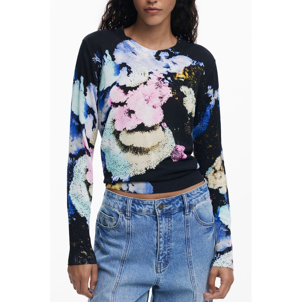 Desigual جيرسيه نسائي فيسكوز أسود