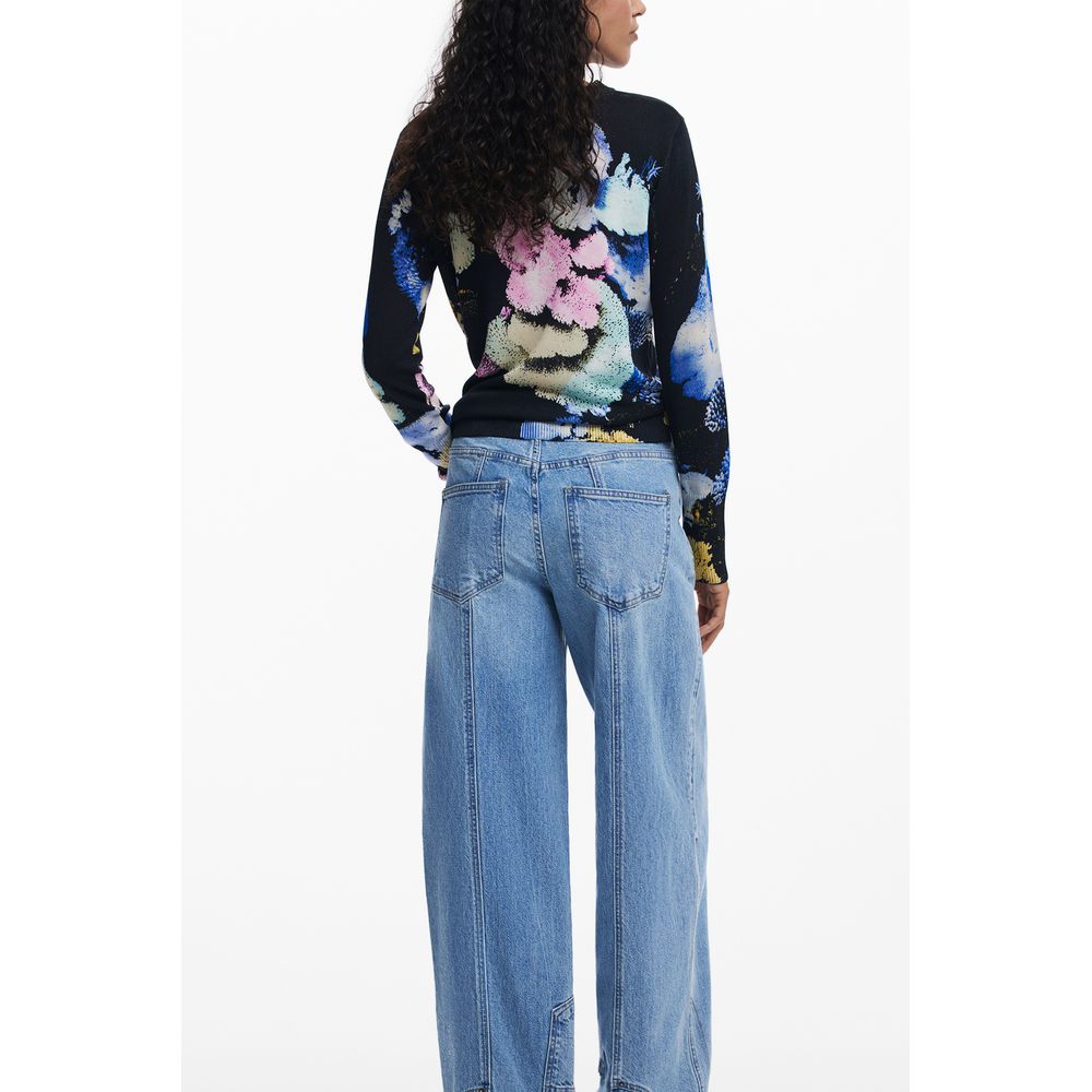 Desigual جيرسيه نسائي فيسكوز أسود